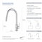 Kibi Circular Single Handle Pull Down Kitchen Faucet KKF2013CH - alternate 8